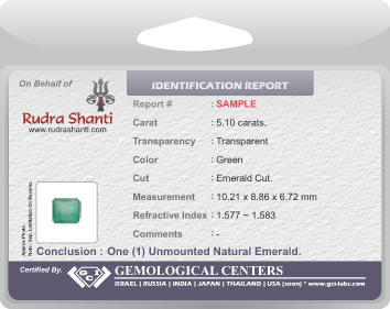 jewllery certificate